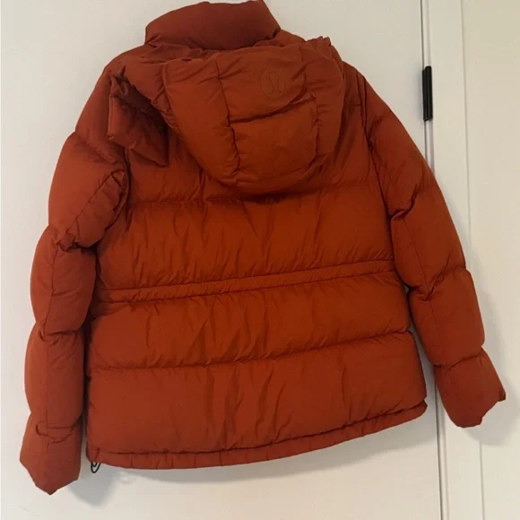 lululemon Rust Puffer Jacket - Picture 4 of 5
